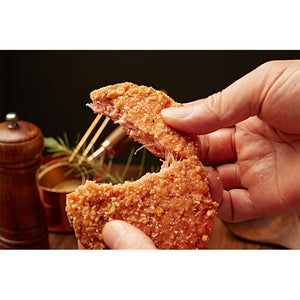 Plant-based  Black Pepper Pork Chop-Breaded