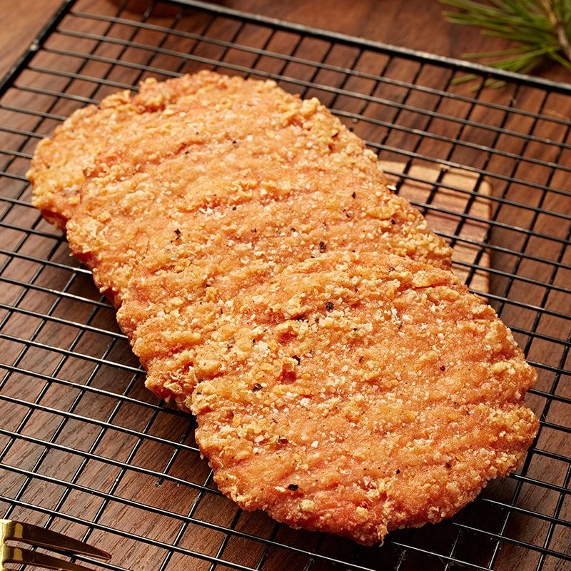 Plant-based  Black Pepper Pork Chop-Breaded